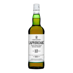 Laphroaig Islay Single Malt Scotch Whiskey 750ml Original Cask Strength.