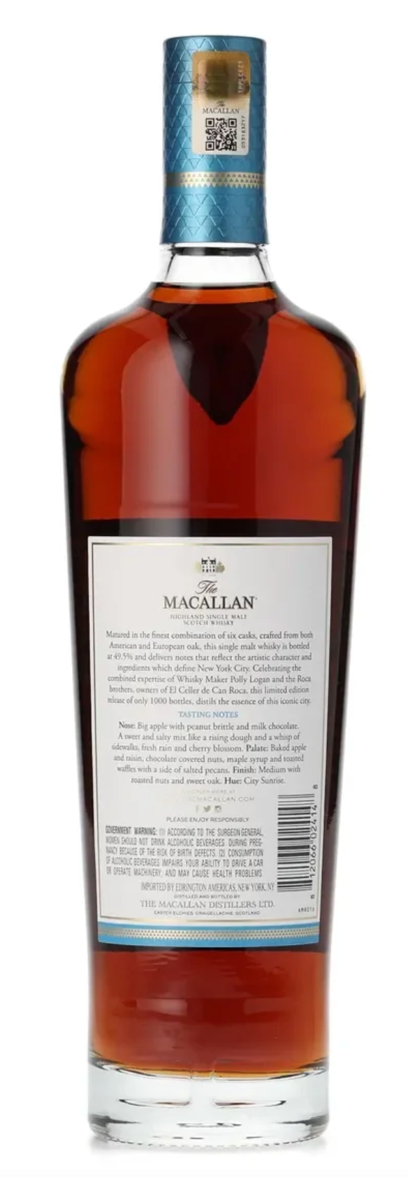 Macallan Distil Your World: New York Limited Edition Single Malt Scotch
