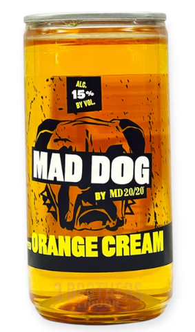 mad dog herbicide Mad Dog Orange Cream By MD 20/20 Cocktail Can 200ml – Preet's Liquors