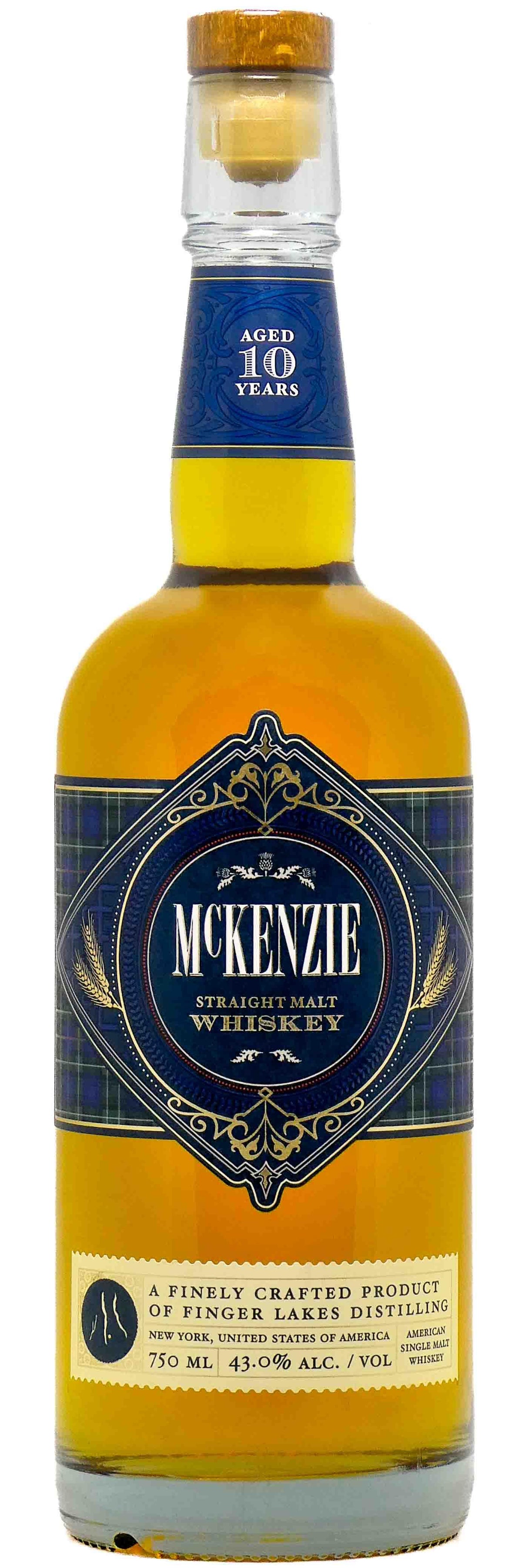 McKenzie Single Malt Whiskey 10 years 750ml