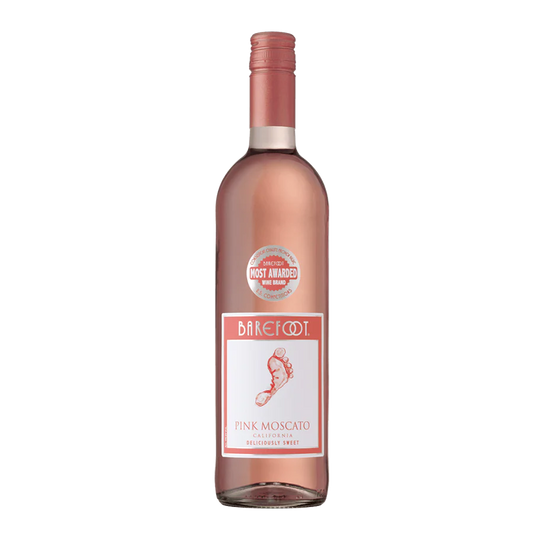 Barefoot Pink Moscato 750ml