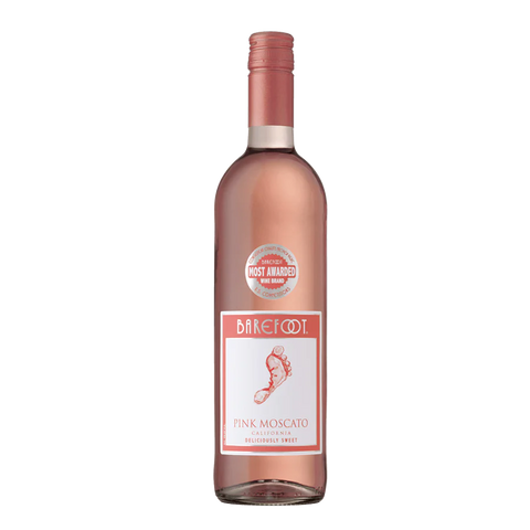 Barefoot Pink Moscato 750ml