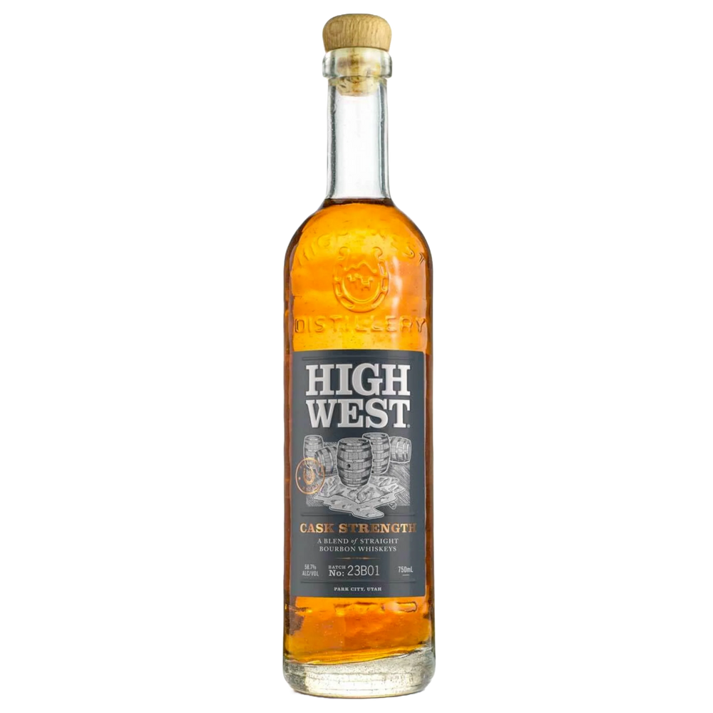 High West Distillery Strength Blended Bourbon Whiskey Bn-24A25 750ml