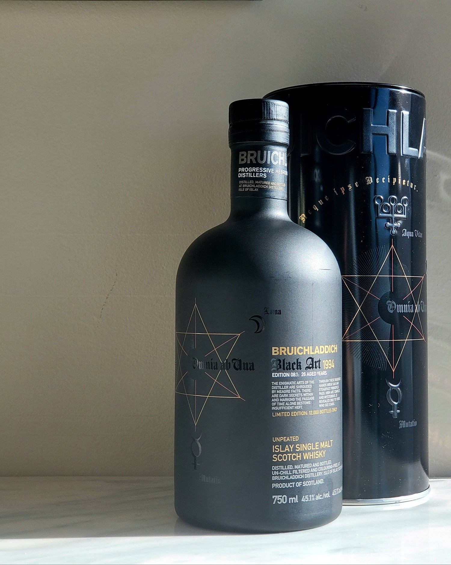 Bruichladdich SMSW  Black Art 1994 Edition 08.1: 26 Aged Years 750ml