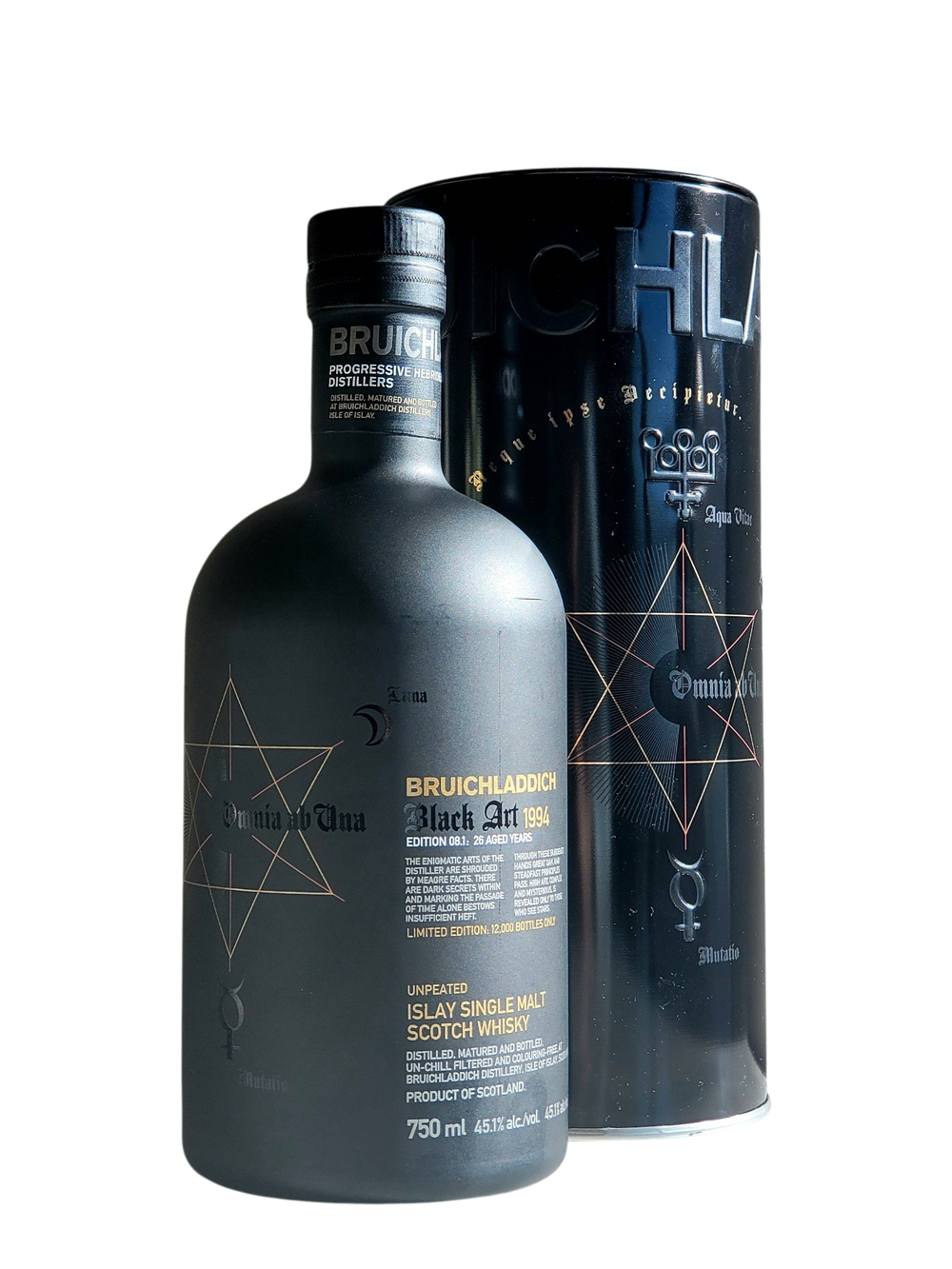 Bruichladdich SMSW  Black Art 1994 Edition 08.1: 26 Aged Years 750ml