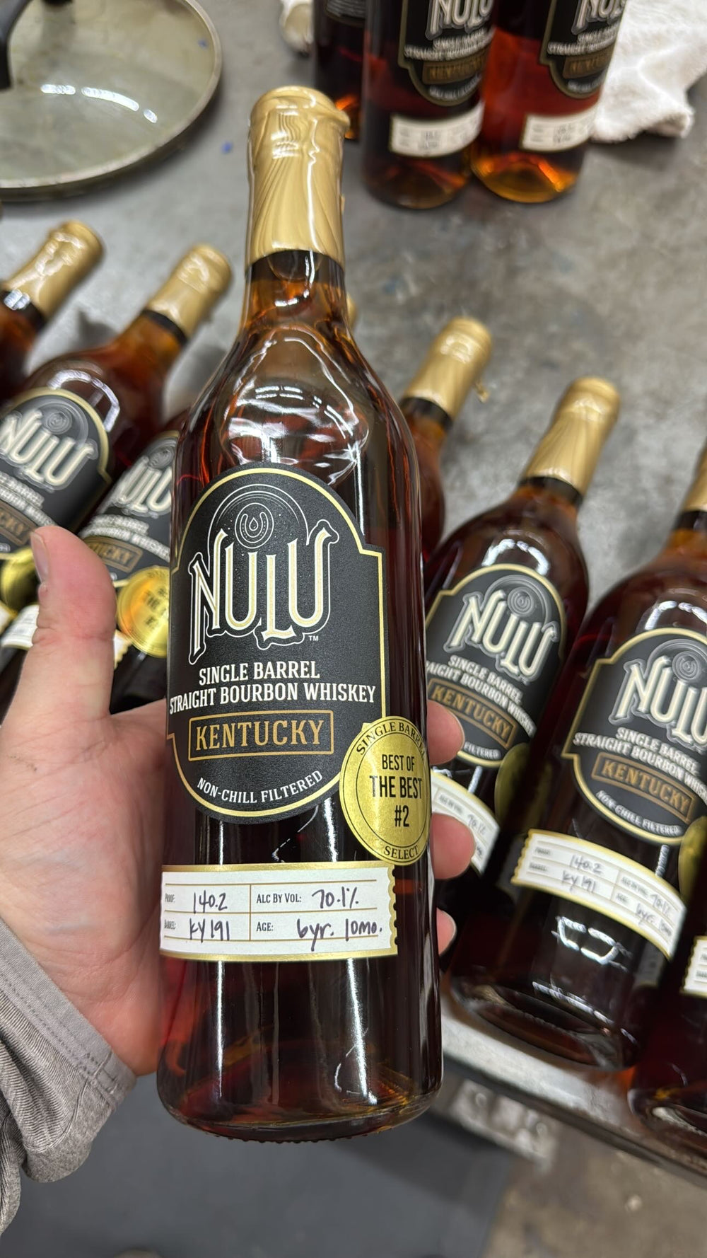 Nulu 6Yr 10 Mo  Hazmat 140.2 Proof Preet Spl Barrel Pick 750ml