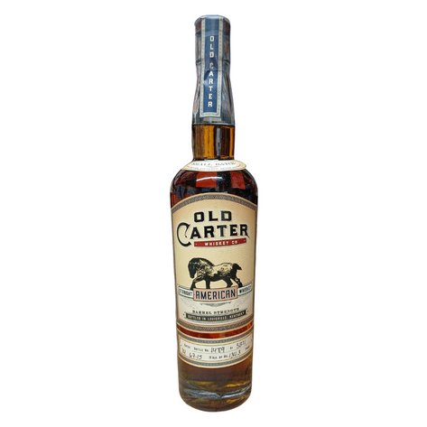 Old Carter American whiskey Batch 14  alc 134.3 ,750ml