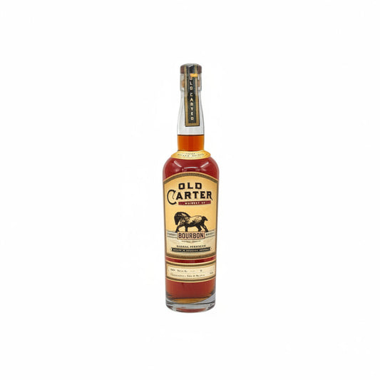 Old Carter Whiskey Co.-"Barrel Strength" Straight Bourbon Whiskey Batch #17/117.7 proof 750ml