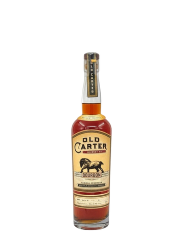 Old Carter Whiskey Co.-"Barrel Strength" Straight Bourbon Whiskey Batch #17/117.7 proof 750ml