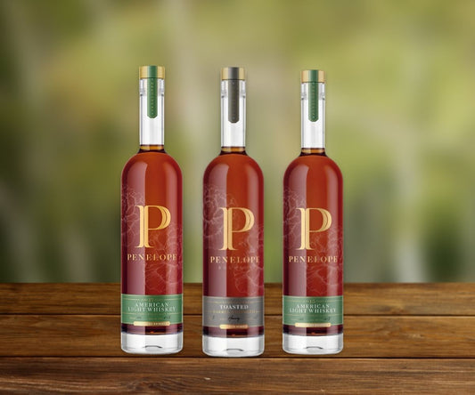 Penelope American lLight whiskey 13y 15y 17y 3 bottle combo