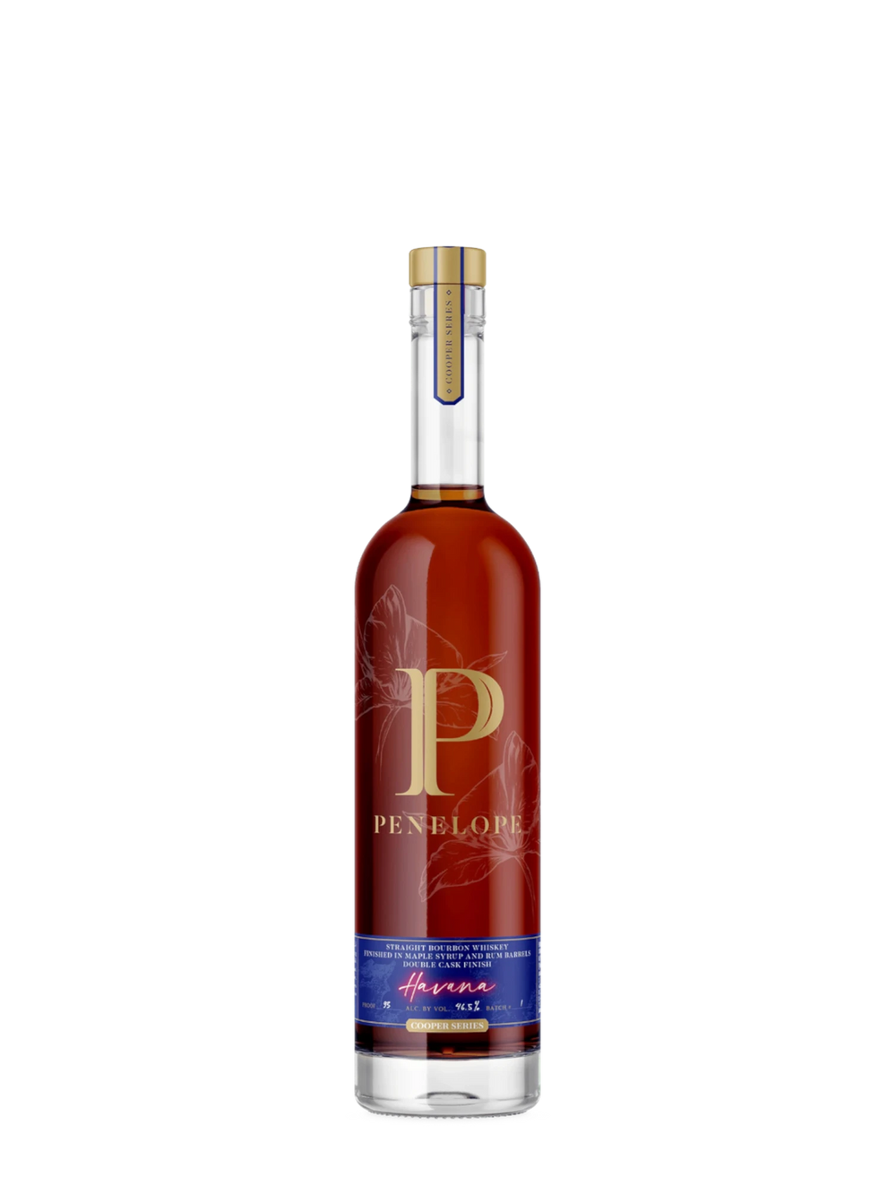 Penelope "Cooper Series: Havana - Rum and Maple Cask Finished" Straight Bourbon Whiskey 750ml