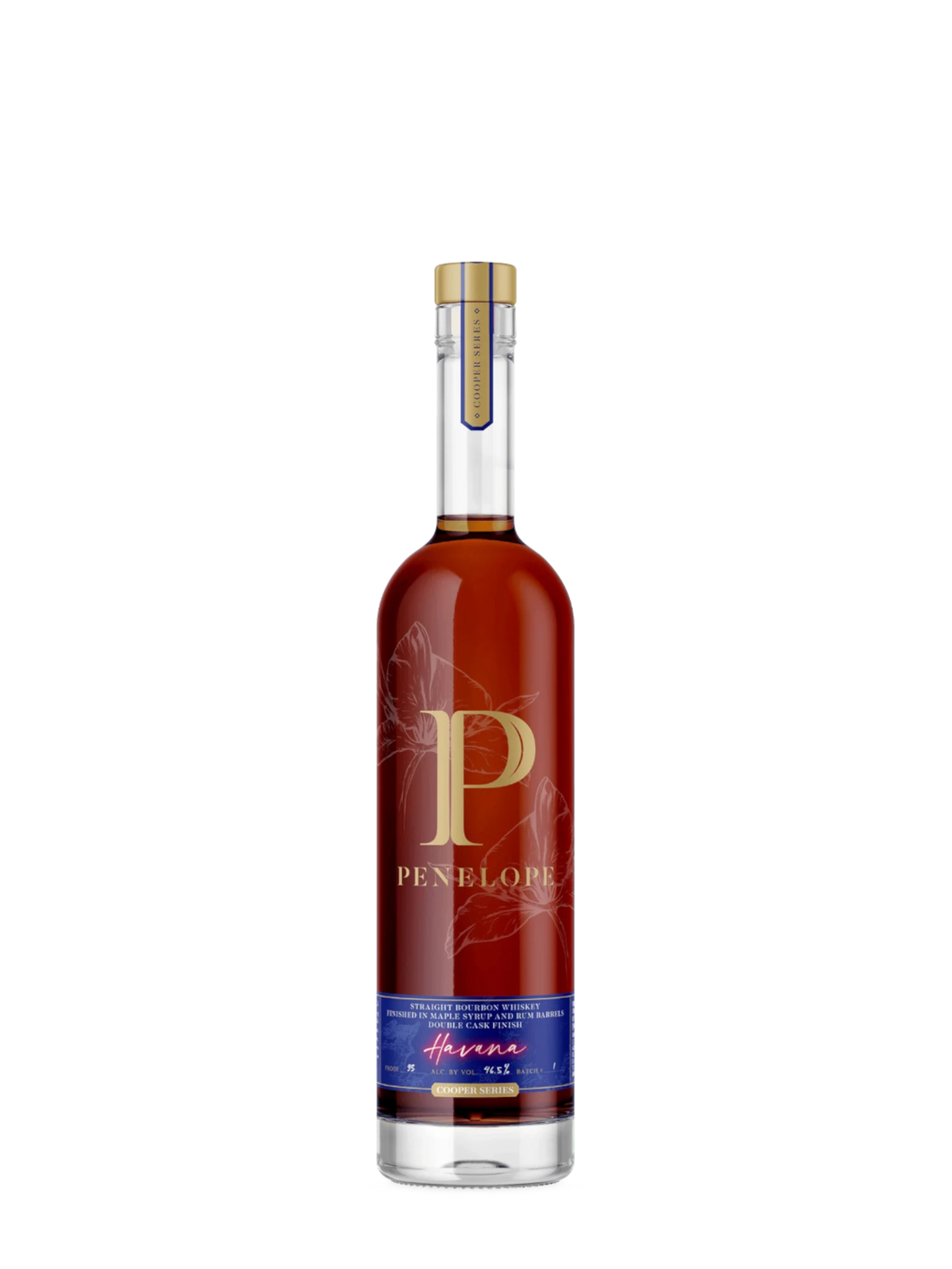 Penelope "Cooper Series: Havana - Rum and Maple Cask Finished" Straight Bourbon Whiskey 750ml