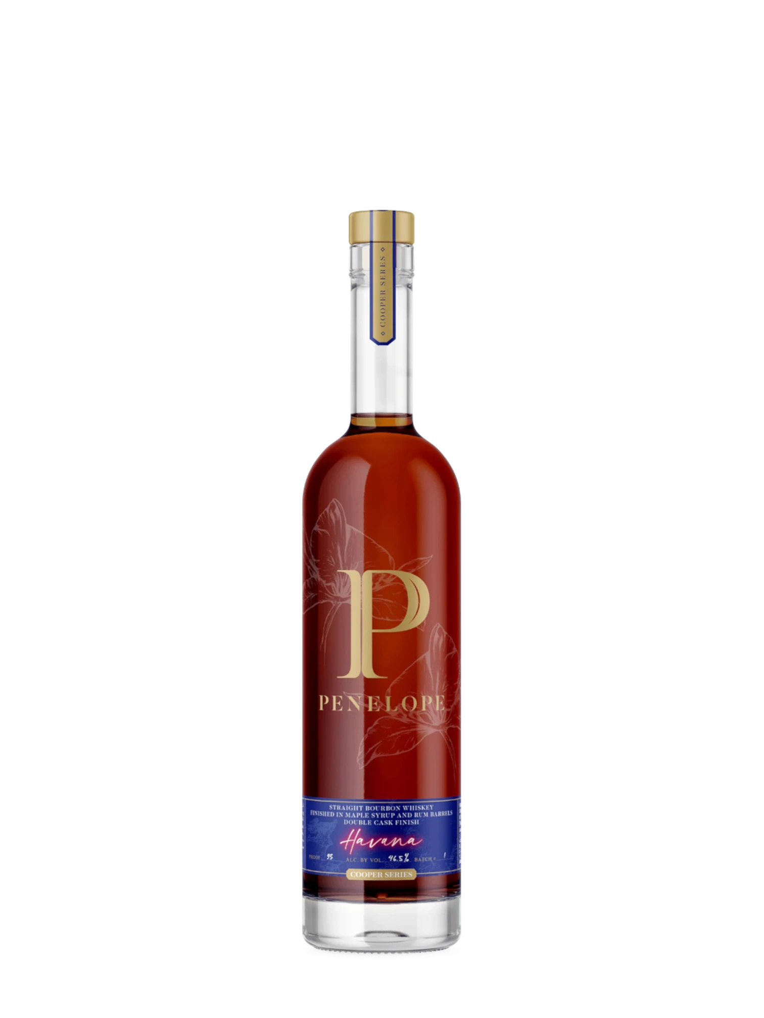 Penelope "Cooper Series: Havana - Rum and Maple Cask Finished" Straight Bourbon Whiskey 750ml