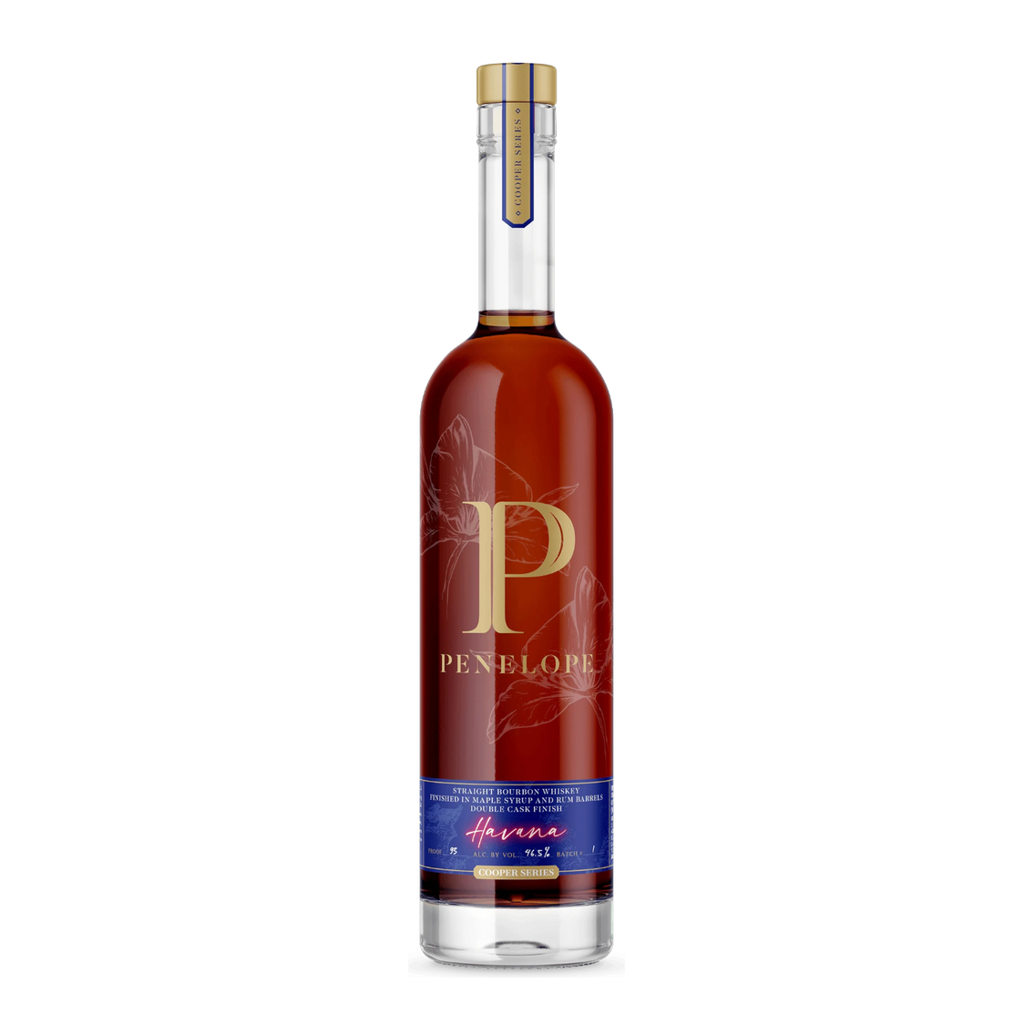Penelope "Cooper Series: Havana - Rum and Maple Cask Finished" Straight Bourbon Whiskey 750ml