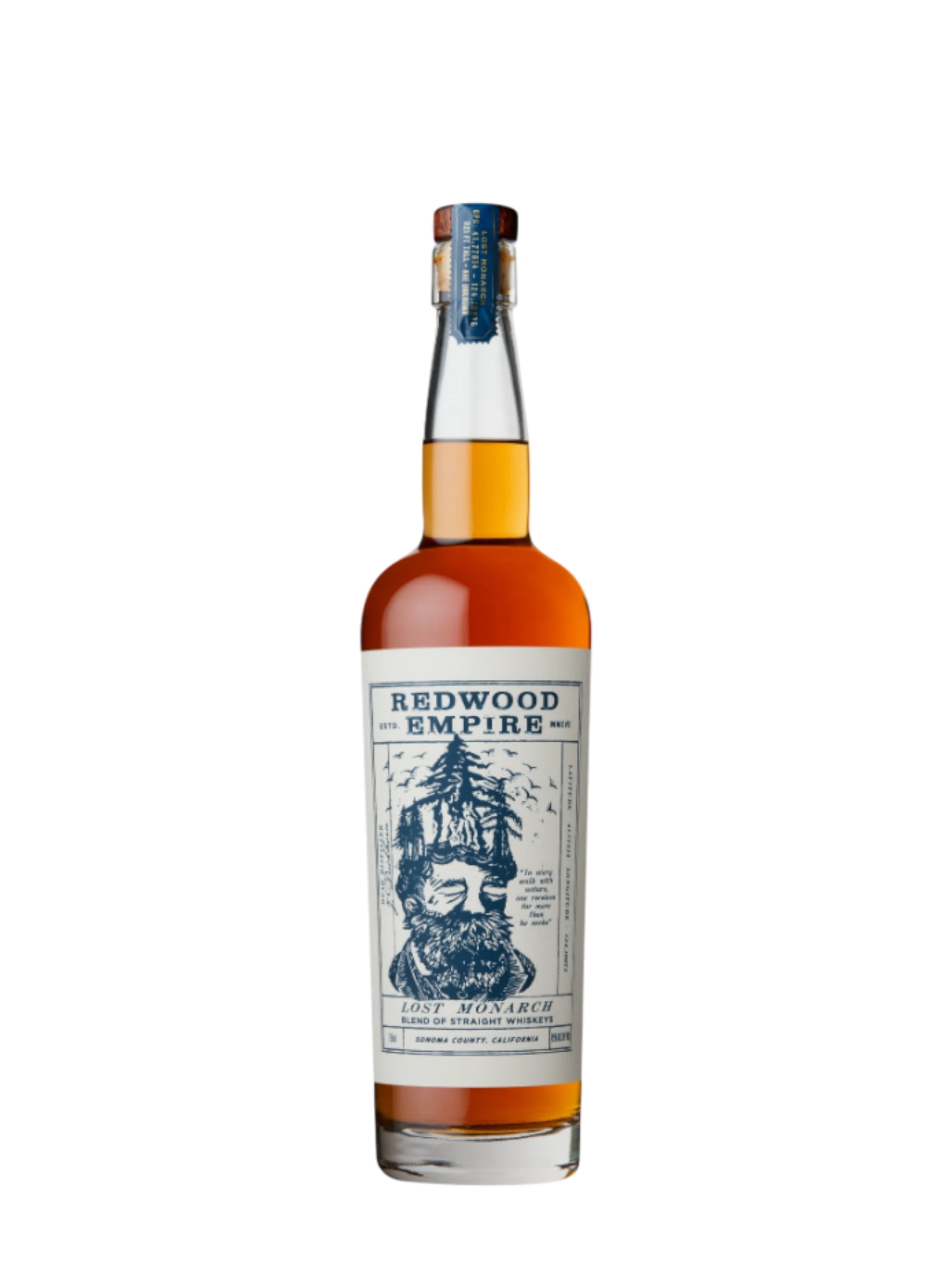 Redwood Empire Lost Monarch Small Batch Whiskey 750ml