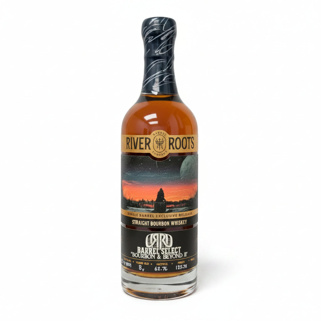 River Roots Straight Bourbon Whiskey - Barrel Select "Spirits of Mischief III" 750ml