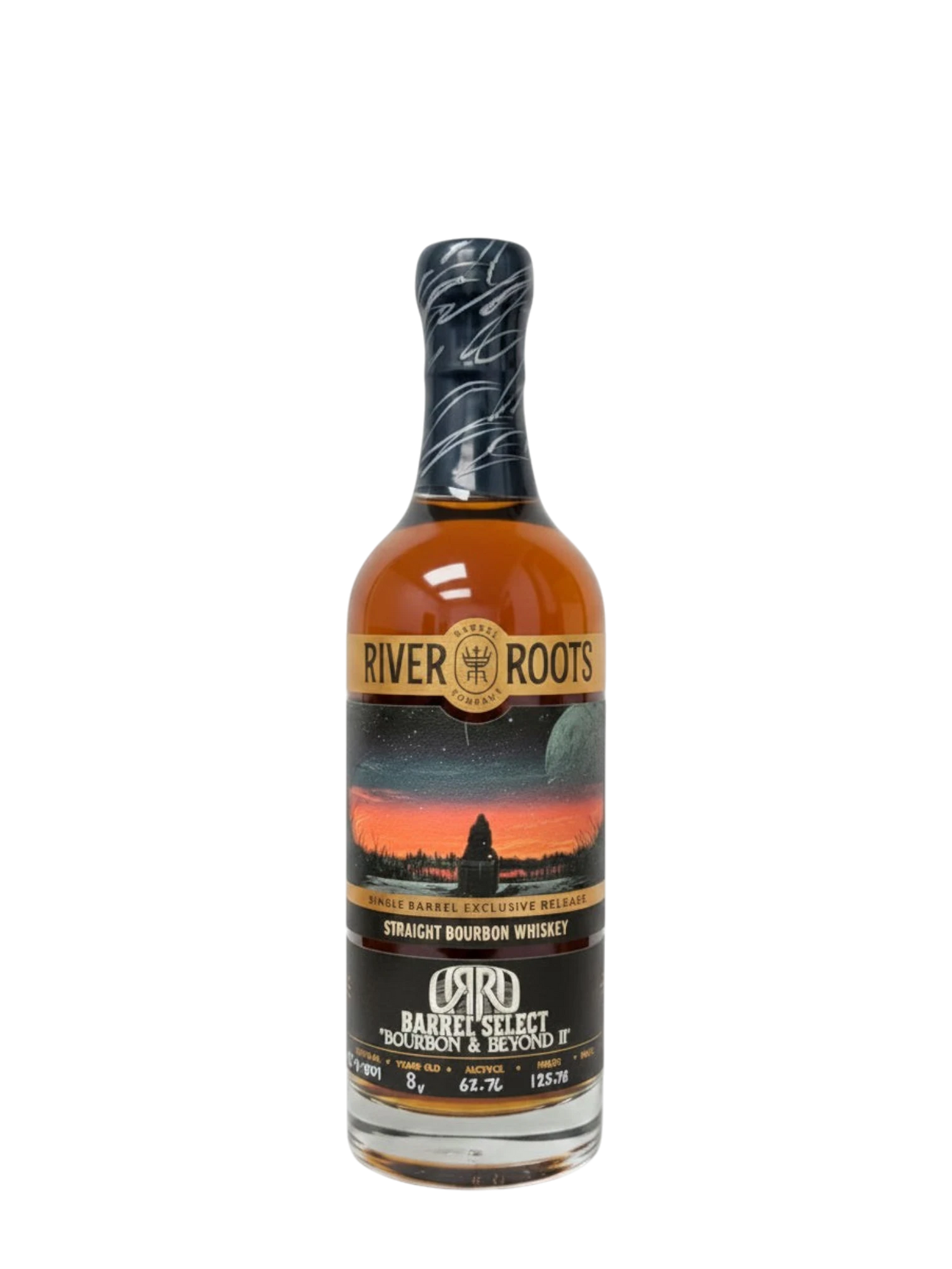 River Roots Straight Bourbon Whiskey - Barrel Select "Spirits of Mischief III" 750ml