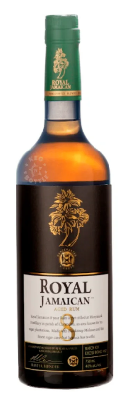 Royal Jamaican 8 Year Rum 750ml