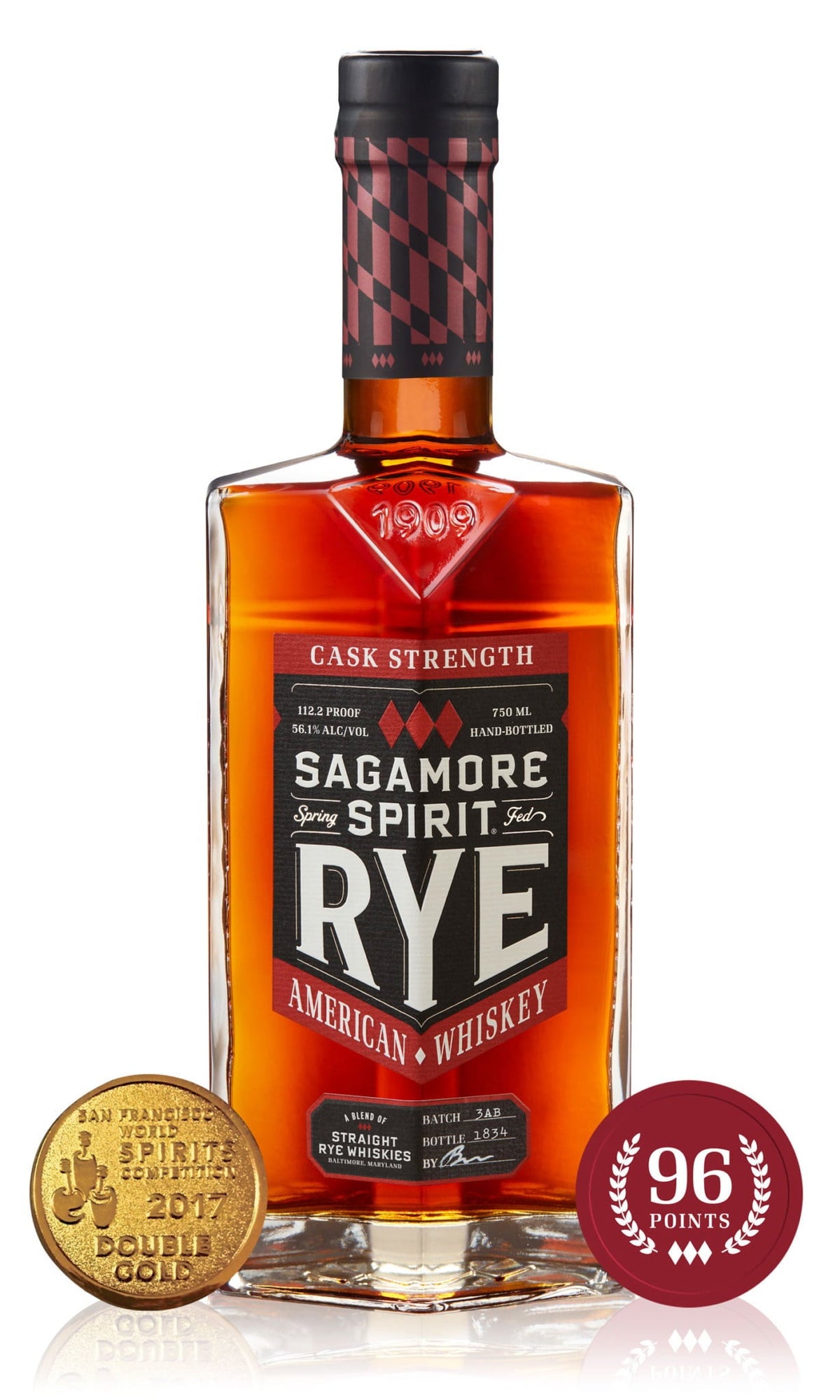 Sagamore Spirit Rye Cask Strength 750ml