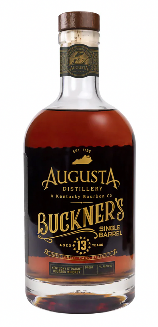 Augusta Distillery Buckner's Single Barrel Bourbon 13 Year Barrel 142.44 Proof