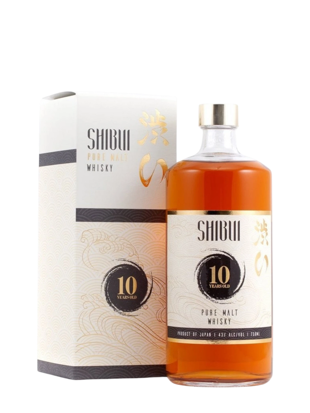 Shibui Pure Malt Whiskey 10 Years 750ml