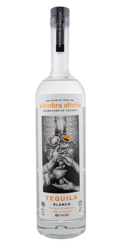 Siembra Alteno Tequila Blanco, 750ml.