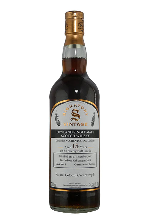 Signatory Auchentoshan 15 Years Old Sherry 700ml