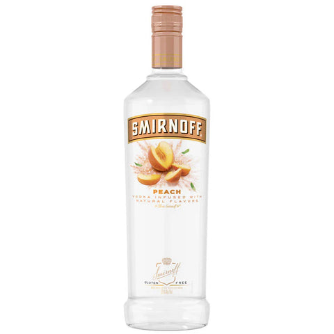 Smirnoff Peach Flavored Vodka 1L