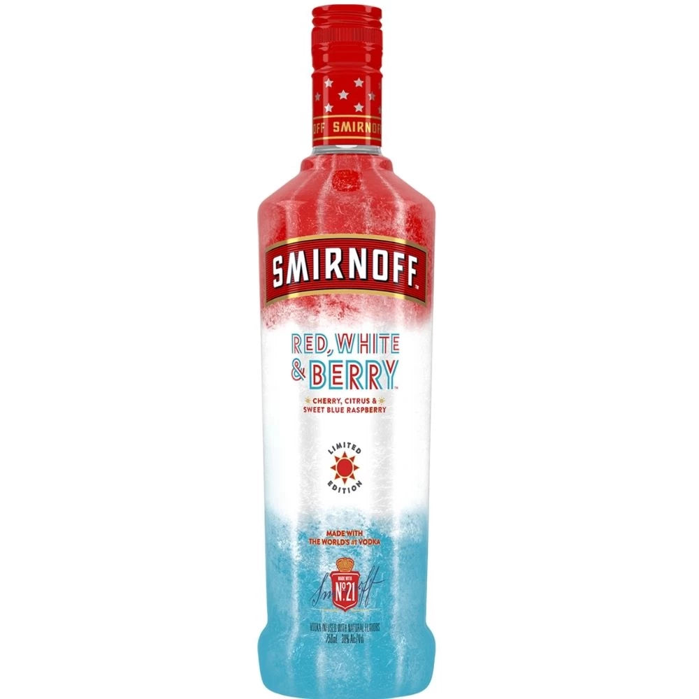 Smirnoff Red White & Berry Vodka 1.75L