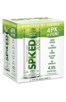 Spkedade Electric Green 12oz 4 pack