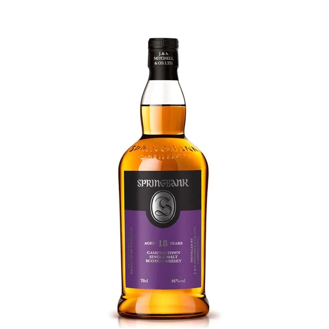 Springbank  18 Years Campbeltown Single Malt Scotch Whiskey 750ml