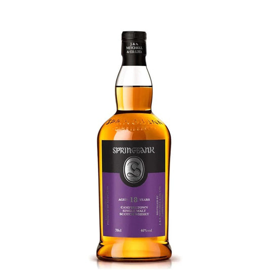 Springbank  18 Years Campbeltown Single Malt Scotch Whiskey 750ml