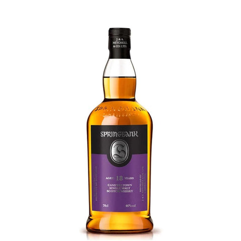 Springbank  18 Years Campbeltown Single Malt Scotch Whiskey 750ml