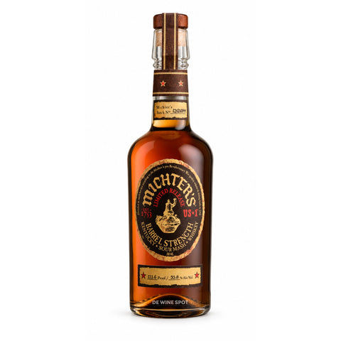 Michter's Limited Release US-1 Barrel Strength Sour Mash Whiskey 110.4 Proof 750ml