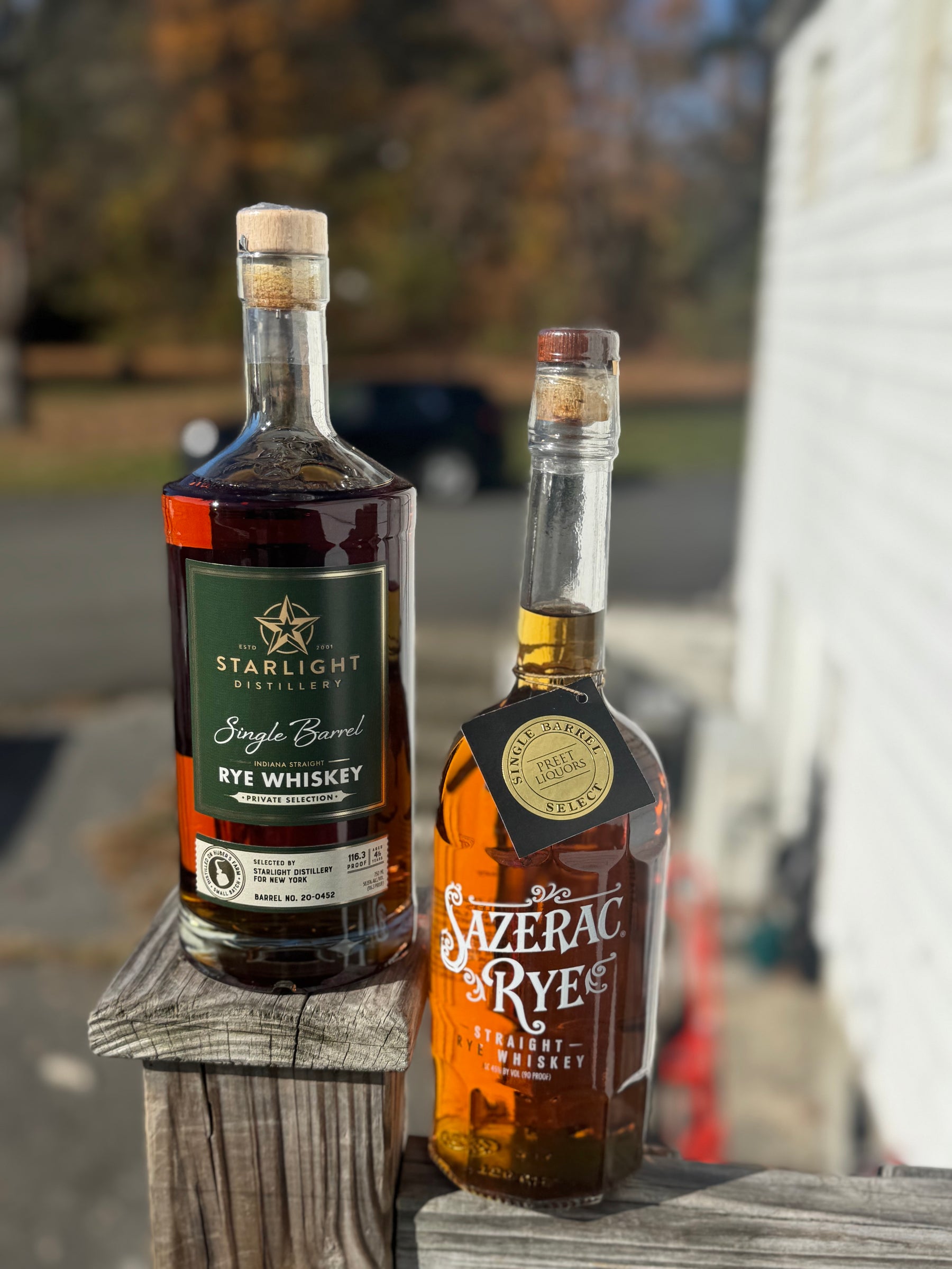 Starlight and Sazerac  Rye Bundle Store Pick