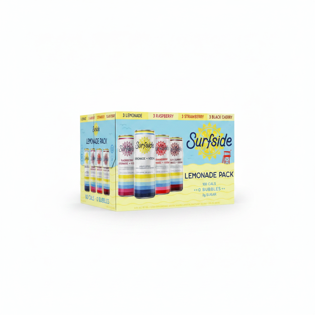 Surfside Lemonade 12 Pack