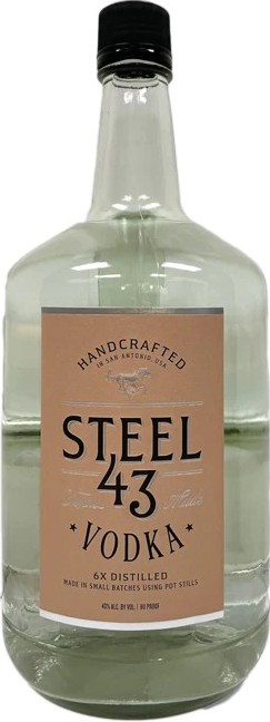 Steel 43 Vodka 1.75L