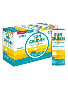 Sun Cruiser Iced Tea Vodka 8pk Varity pk 12oz cans