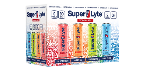 Super Lyte is a Vodka + Ade 8 pack