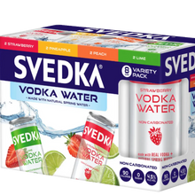 Svedka Vodka Water 8Pk  Variety Cans