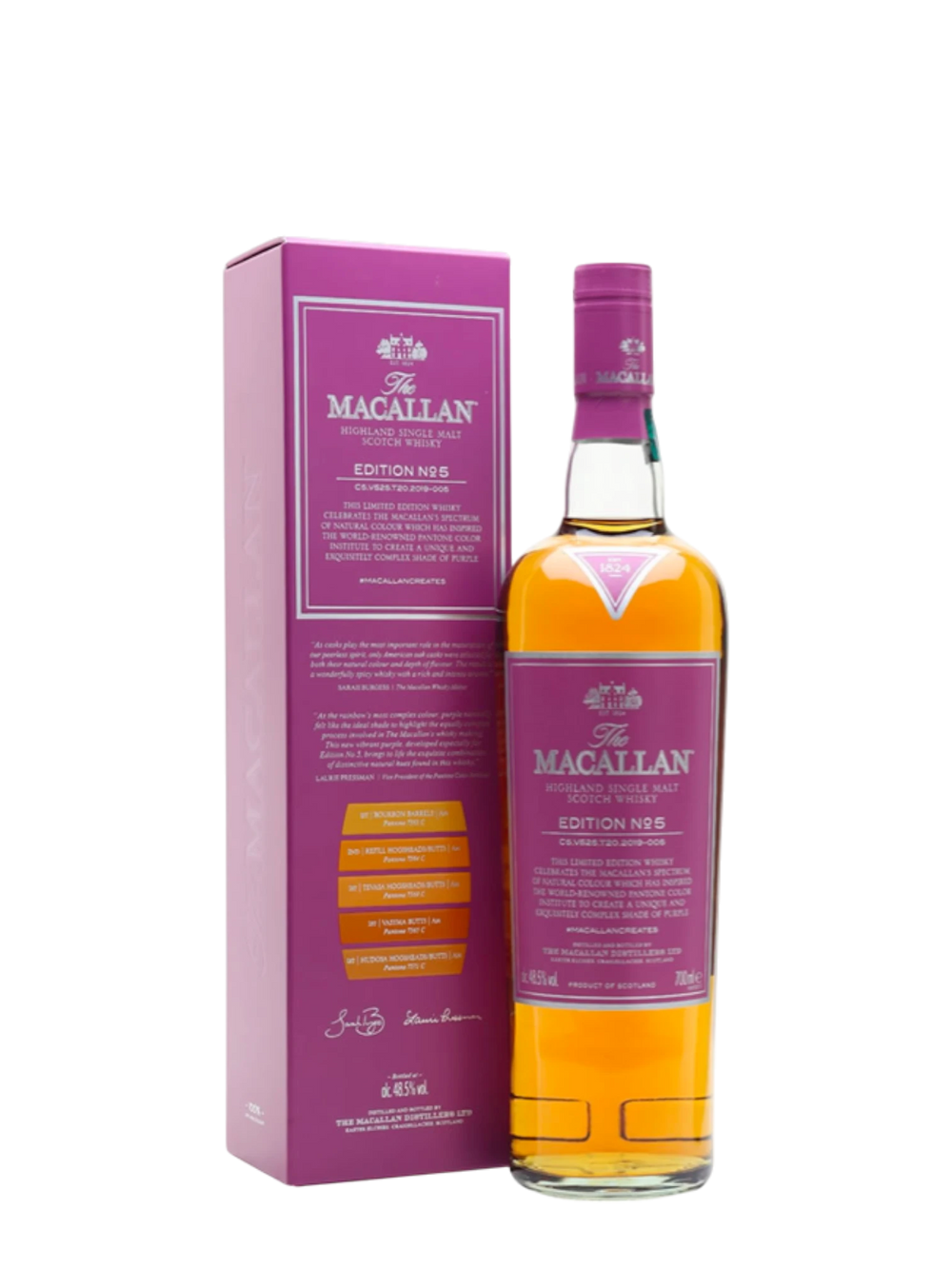 The Macallan Single Malt Scotch Whiskey Edition No 5, 750ml