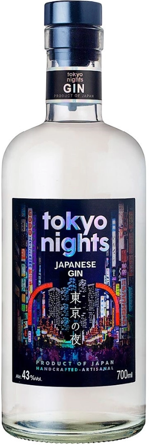 Tokyo Nights Gin 750ml