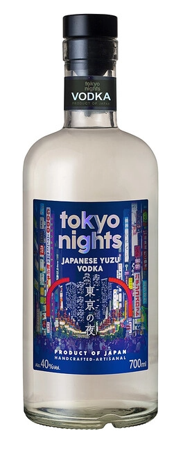 Tokyo Nights Yuzu Vodka 750ml