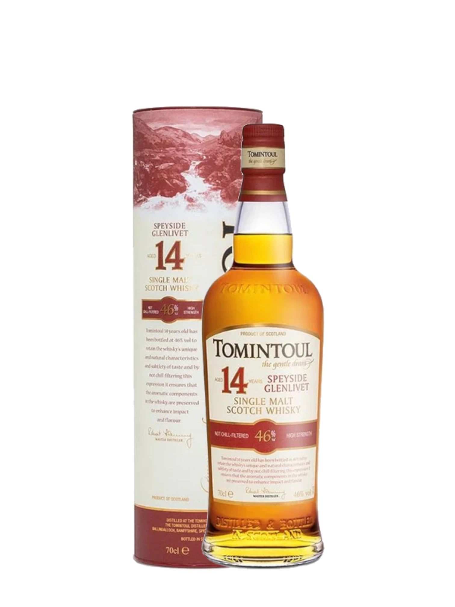 Tomintoul 14 Years Old Single Malt Scotch Whiskey 750ml