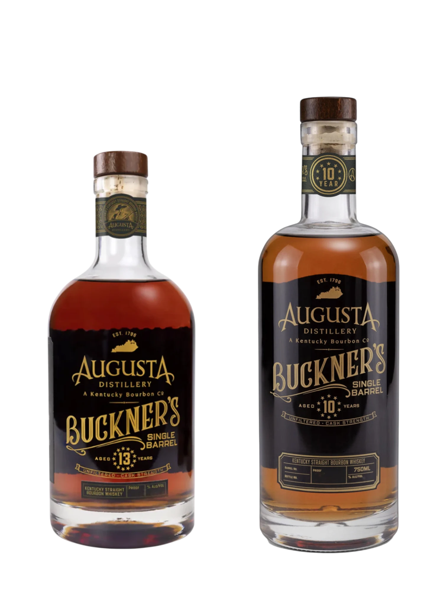 Buckners Single Barrels  13years 143.3 & 10 years