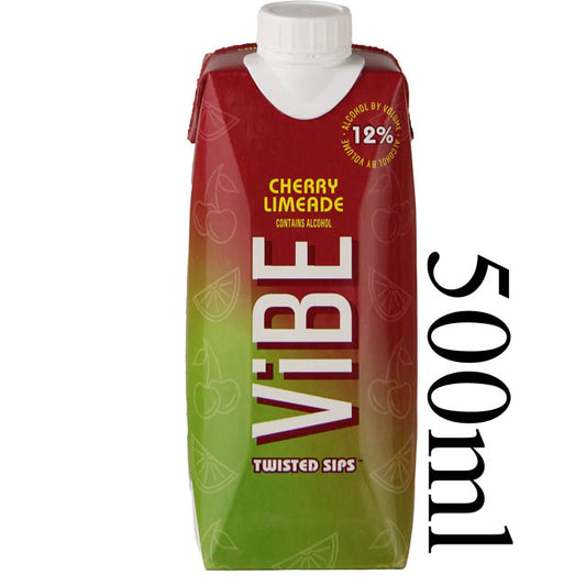 Vibe Twisted Sips Cherry Limeade  500ml