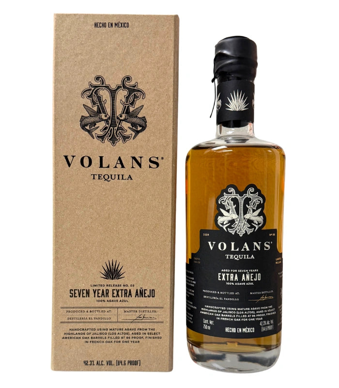 Volans Tequila 7 Years Extra Anejo' Limited Release  750ML
