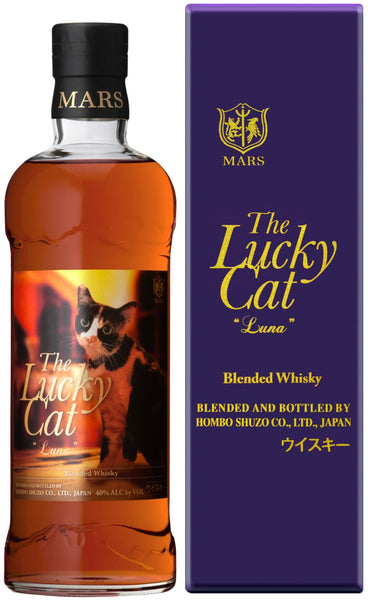 The Lucky Cat Luna Japanese Blended Whisky 700ml – Preet's Liquors