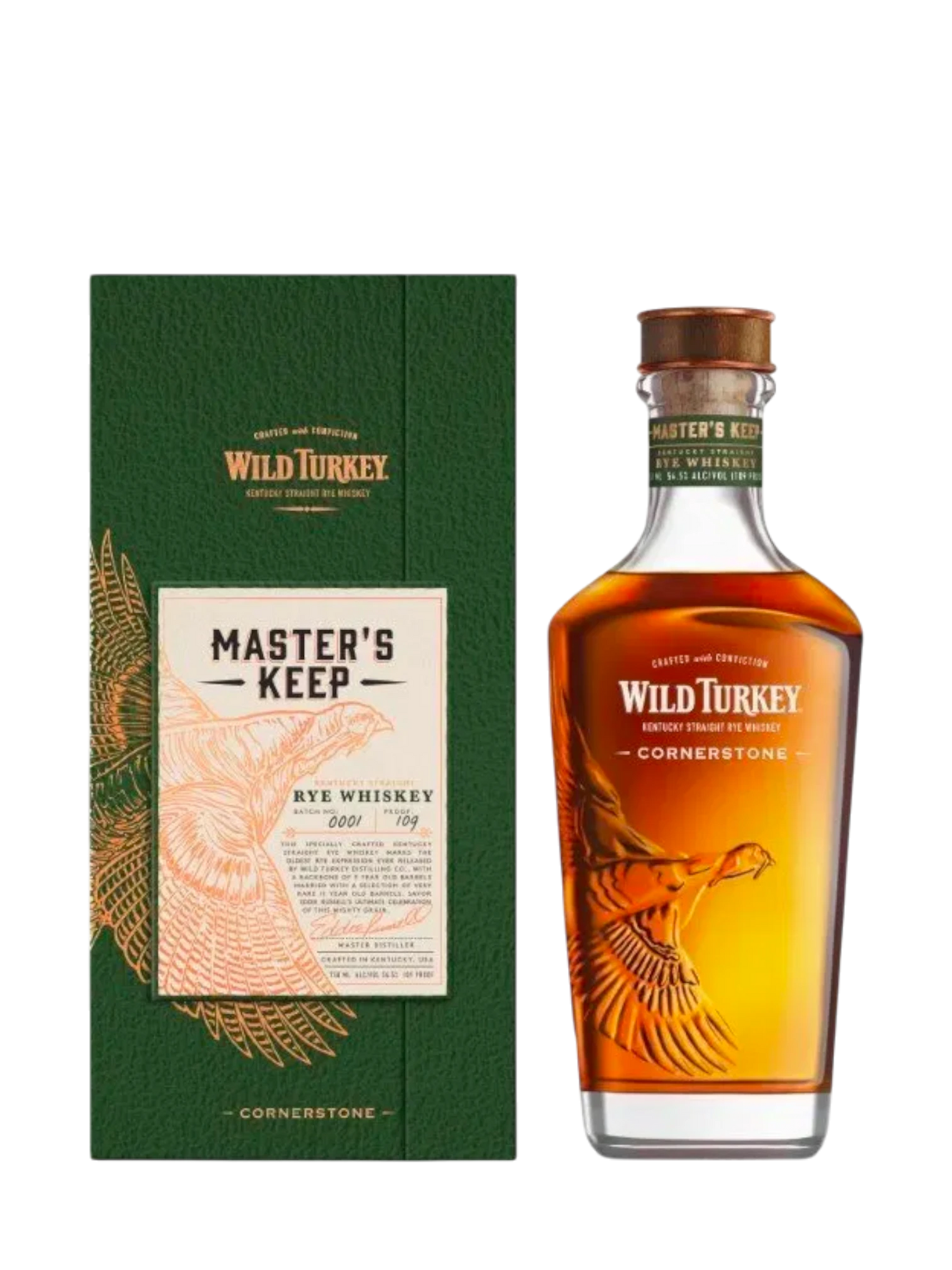 Wild Turkey Master's Keep Cornerstone Rye Whiskey Batch 1