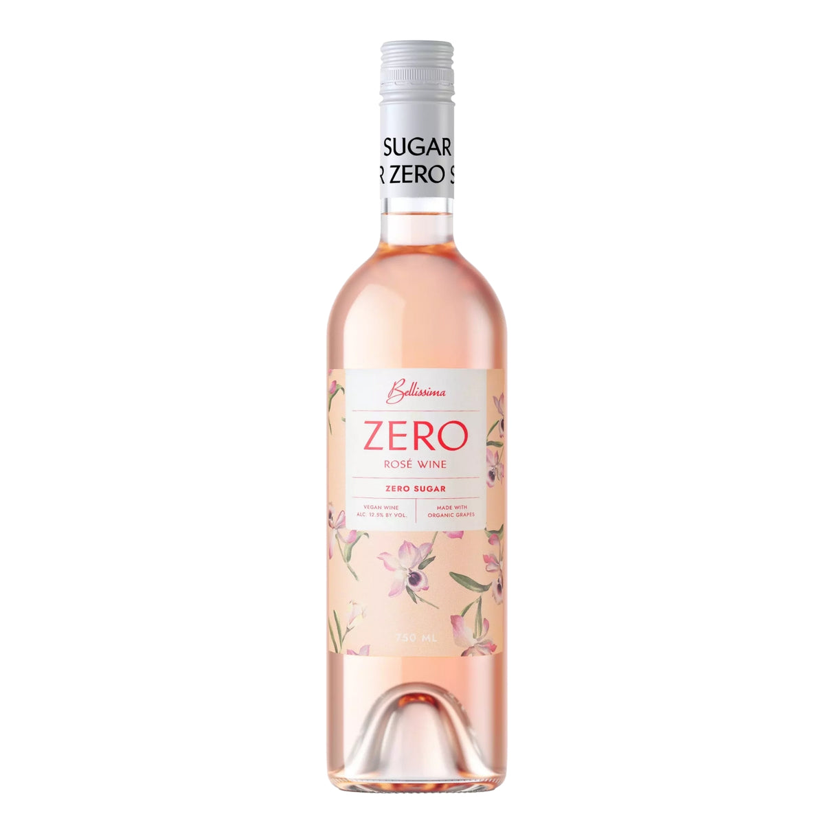 Bellissima Zero Sugar Organic Grapes Rose Wine 750ml